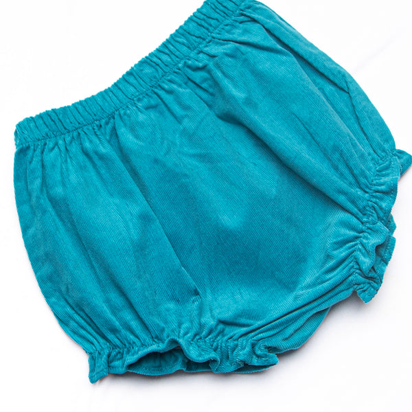 Marshland Meadows Side Tie Diaper Set, Blue