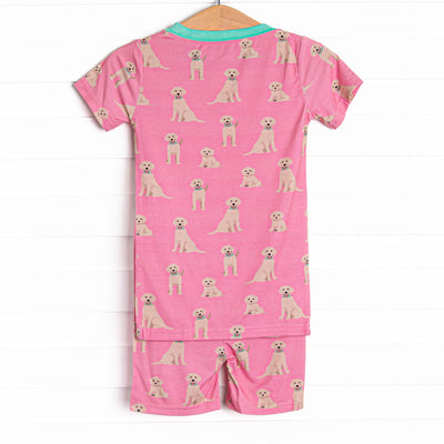 PJ Pal Bamboo Pajama Short Set, Pink
