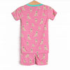 PJ Pal Bamboo Pajama Short Set, Pink