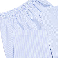 Too Cute for Tricks Smocked Pant Set, Blue