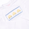 Bumper to Bumper Smocked Pant Set, Blue
