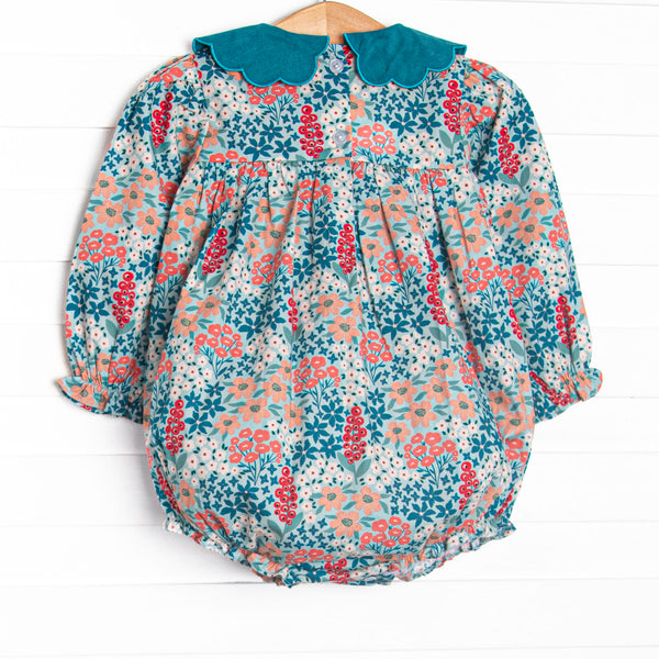 Marshland Meadows Side Tie Bubble, Blue