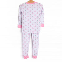 Thanks a Bunch Bamboo Pajama Set, Pink