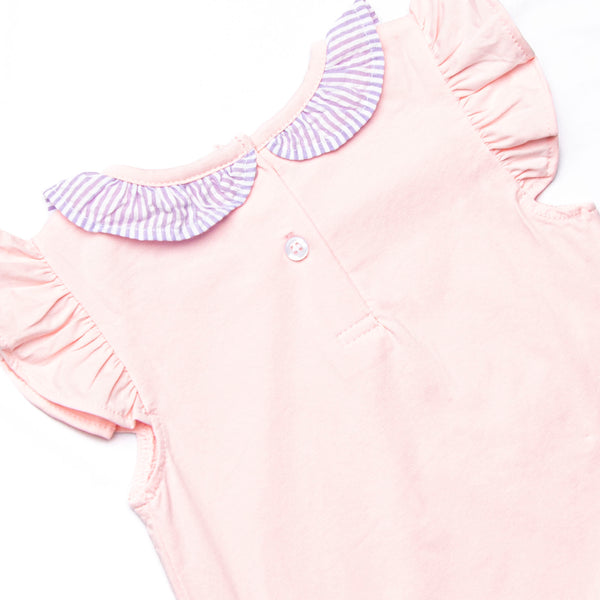 Spring into Seersucker Skirt Set, Purple