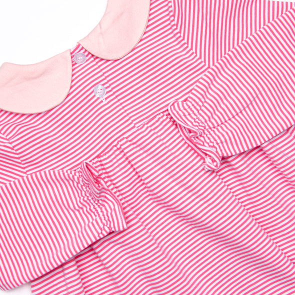 Olivia Legging Set, Medium Pink Stripe
