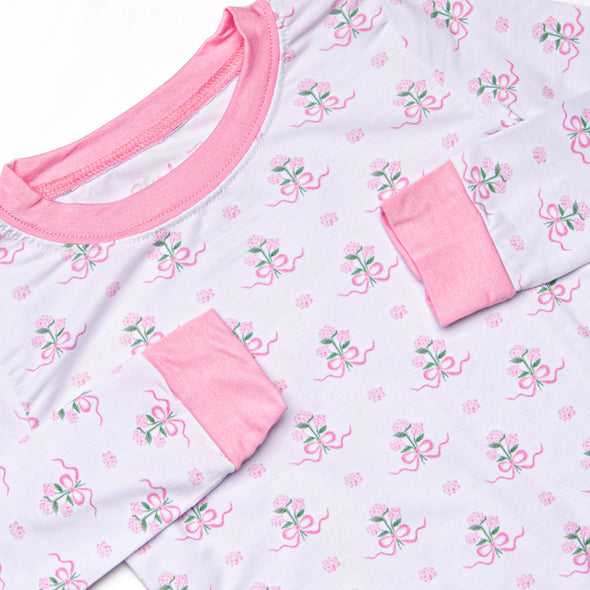 Thanks a Bunch Bamboo Pajama Set, Pink