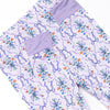 Patches of Petals Bamboo Pajama Set, Purple