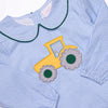 Harvest Hauler Applique Bloomer Set, Green
