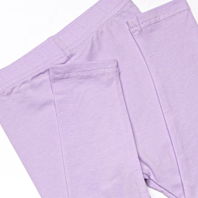 Patches of Petals Legging Set, Purple