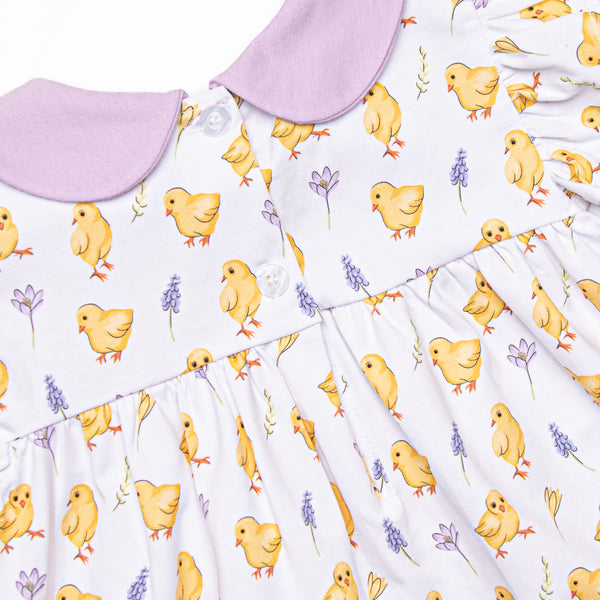 One Cute Chick Dress, Purple