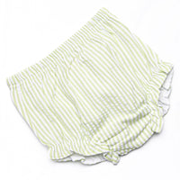 Sour Apple Slice Applique Diaper Set, Green