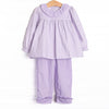 Lilac Lainey Pant Set, Purple