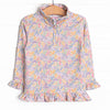 Island Blooms Pullover, Purple