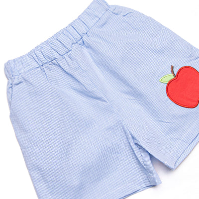 Best of the Best Applique Short Set, Blue