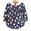 Seasonal Snowfall Bubble, Navy