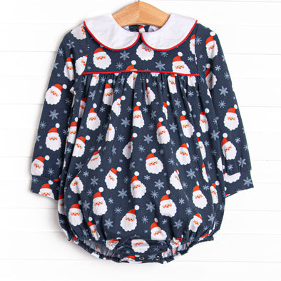 Seasonal Snowfall Bubble, Navy