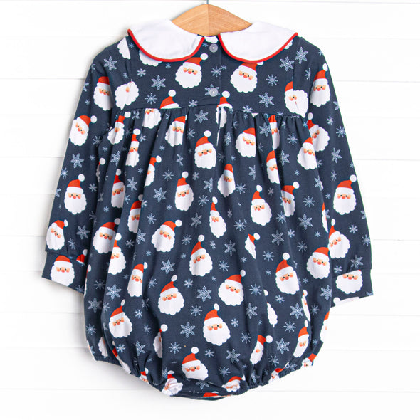 Seasonal Snowfall Bubble, Navy