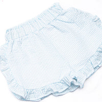 Wish Upon a Starfish Applique Ruffle Short Set, Pink