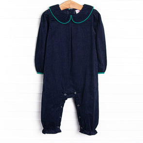 Corduroy Classics Romper, Blue