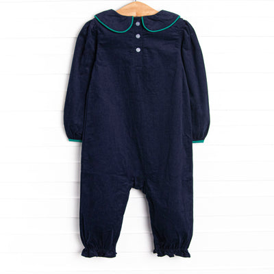 Corduroy Classics Romper, Blue