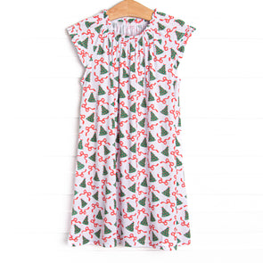 Tinsel Trees Bamboo Night Gown, Red
