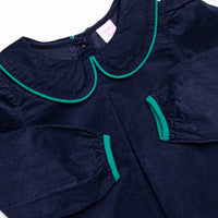 Corduroy Classics Romper, Blue