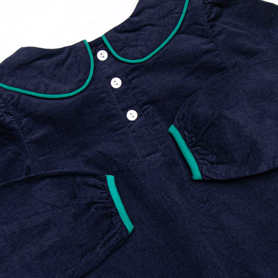 Corduroy Classics Romper, Blue