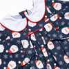 Seasonal Snowfall Bubble, Navy