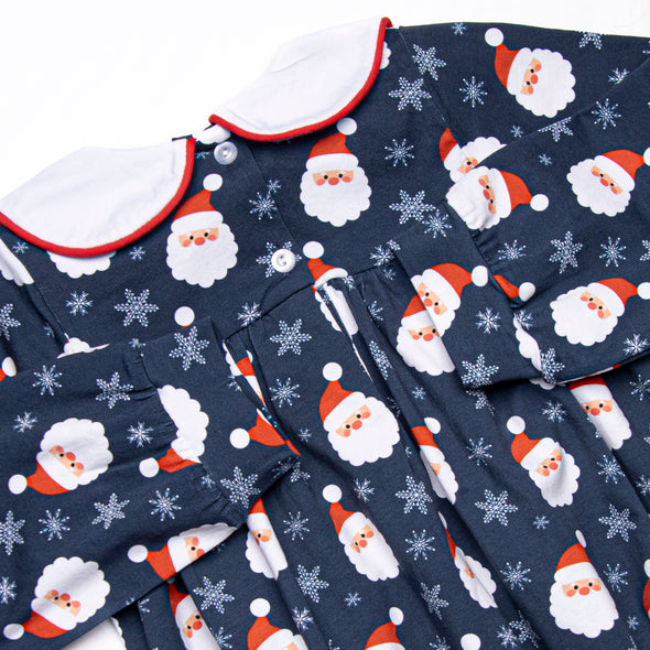 Seasonal Snowfall Bubble, Navy