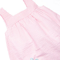 Wish Upon a Starfish Applique Dress, Pink