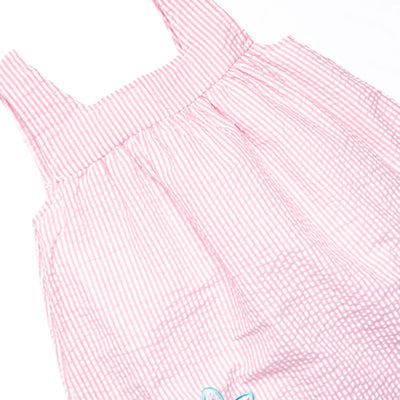 Wish Upon a Starfish Applique Dress, Pink