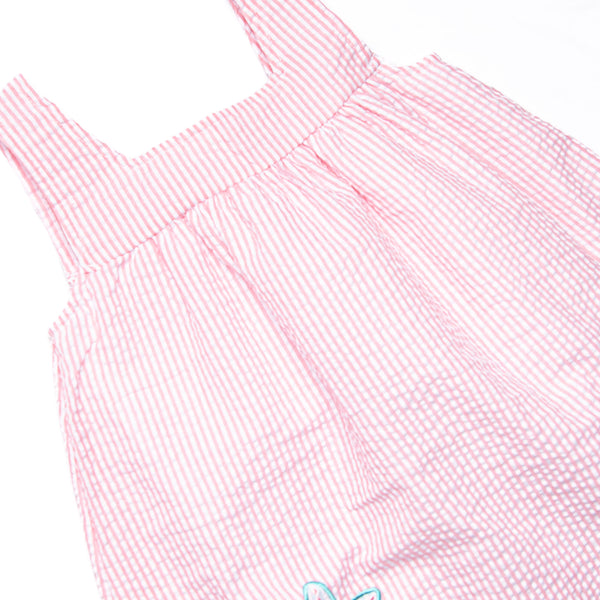 Wish Upon a Starfish Applique Dress, Pink