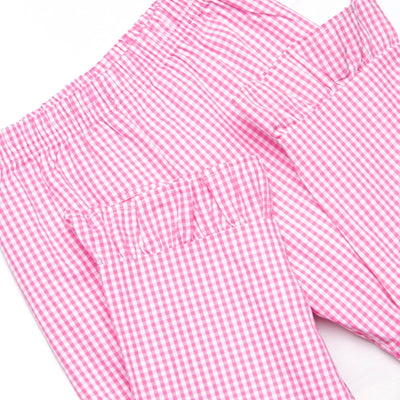 Sweet as a Piglet Applique Ruffle Legging Set, Yellow