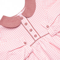 Quinn Collared Bloomer Set, Pink