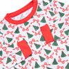 Tinsel Trees Bamboo Pajama Set, Red