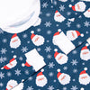 Seasonal Snowfall Bamboo Pajama Set, Navy