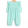 Gracie Romper, Mint Green
