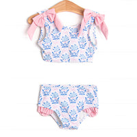 Bluebell and Bloom Bikini, Blue and Pink