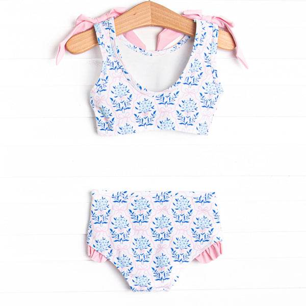 Bluebell and Bloom Bikini, Blue and Pink