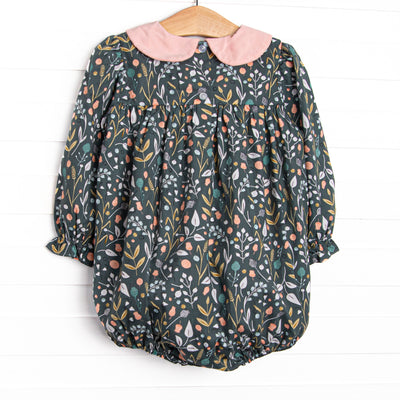Jana Long Sleeve Bubble, Sage Floral