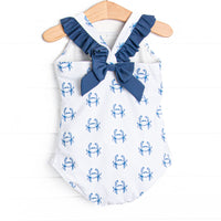 Nautical Navy One Piece, Blue