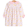 Hay Bale Hens Dress, Pink