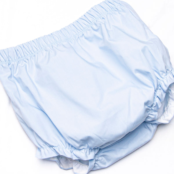 Fallon Diaper Set, Blue Plaid