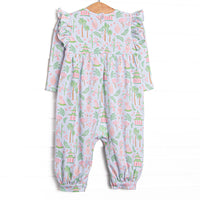 East Wind Luck Romper, Green
