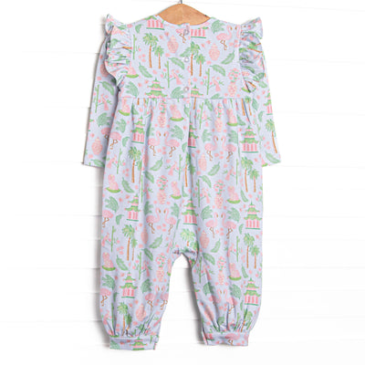 East Wind Luck Romper, Green