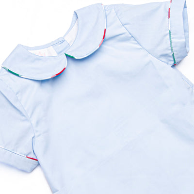 Forrest Short Set, Blue Plaid