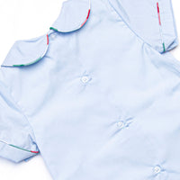 Forrest Short Set, Blue Plaid