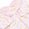 Hay Bale Hens Dress, Pink