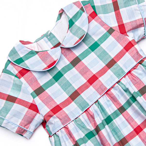 Forrest Bubble, Blue Plaid