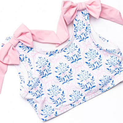 Bluebell and Bloom Bikini, Blue and Pink